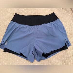 On Running Black Athletic Shorts